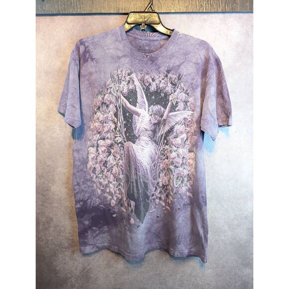 The Mountain Other - The mountain painted purple fairy t-shirt large